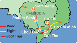 Best South Vietnam Cambodia Tour 10 Days